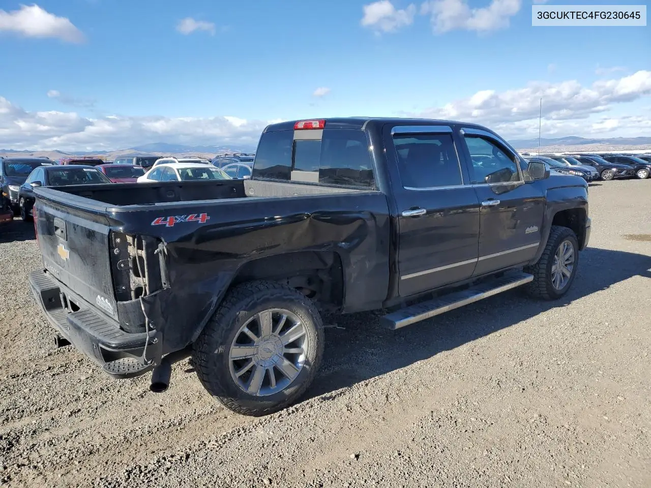 3GCUKTEC4FG230645 2015 Chevrolet Silverado K1500 High Country