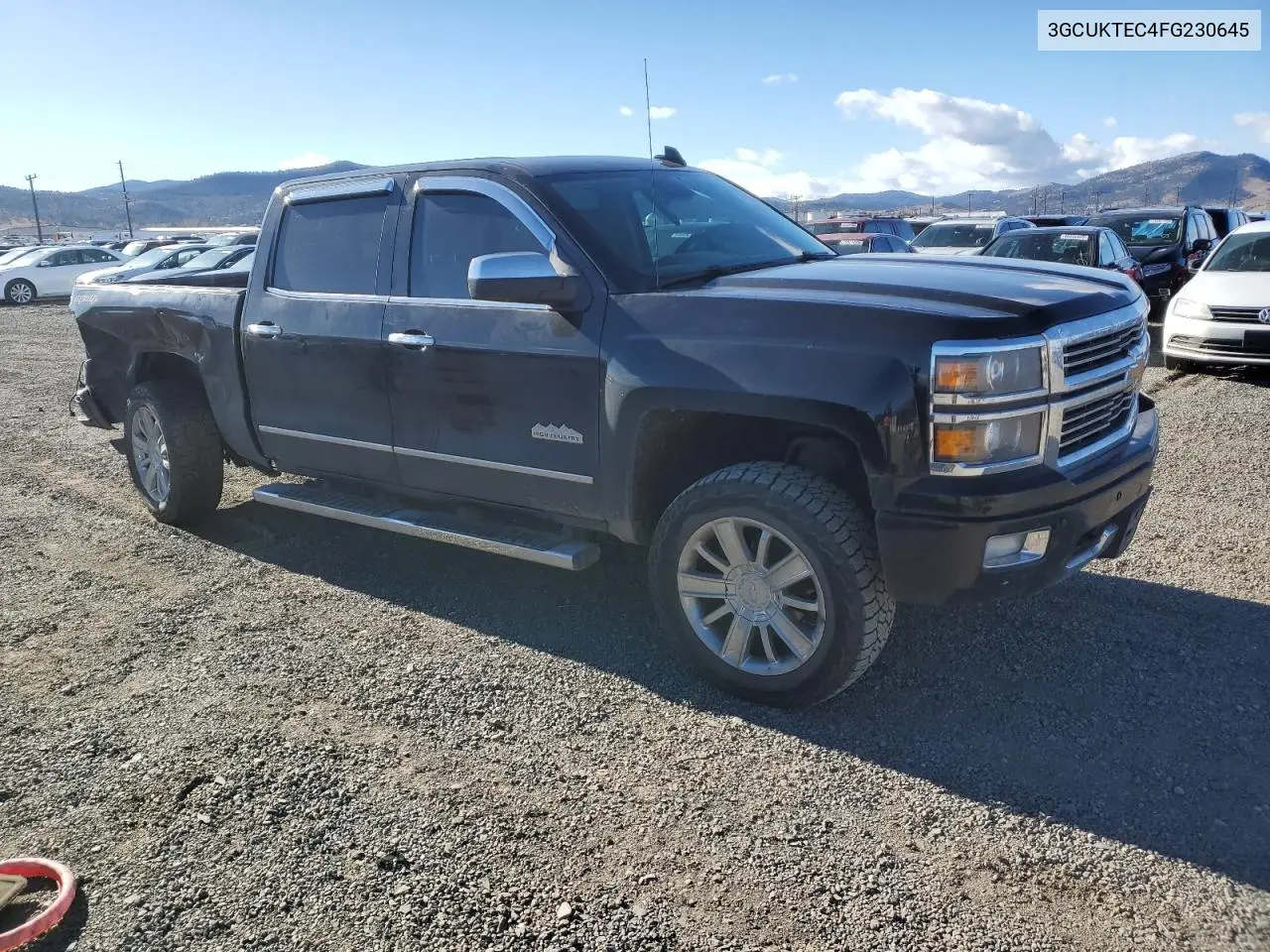 3GCUKTEC4FG230645 2015 Chevrolet Silverado K1500 High Country