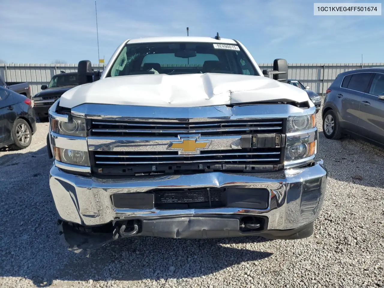 1GC1KVEG4FF501674 2015 Chevrolet Silverado K2500 Heavy Duty Lt