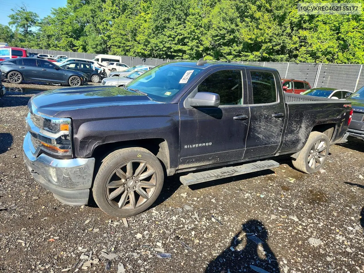 2016 Chevrolet Silverado K1500 Lt VIN: 1GCVKREC4GZ155177 Lot: 57229676