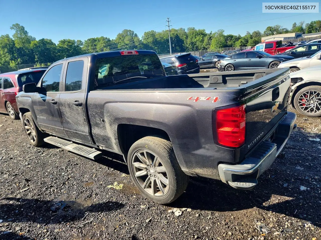 2016 Chevrolet Silverado K1500 Lt VIN: 1GCVKREC4GZ155177 Lot: 57229676