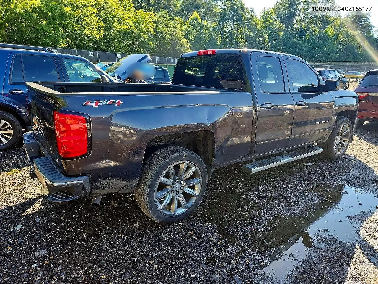 2016 Chevrolet Silverado K1500 Lt VIN: 1GCVKREC4GZ155177 Lot: 57229676