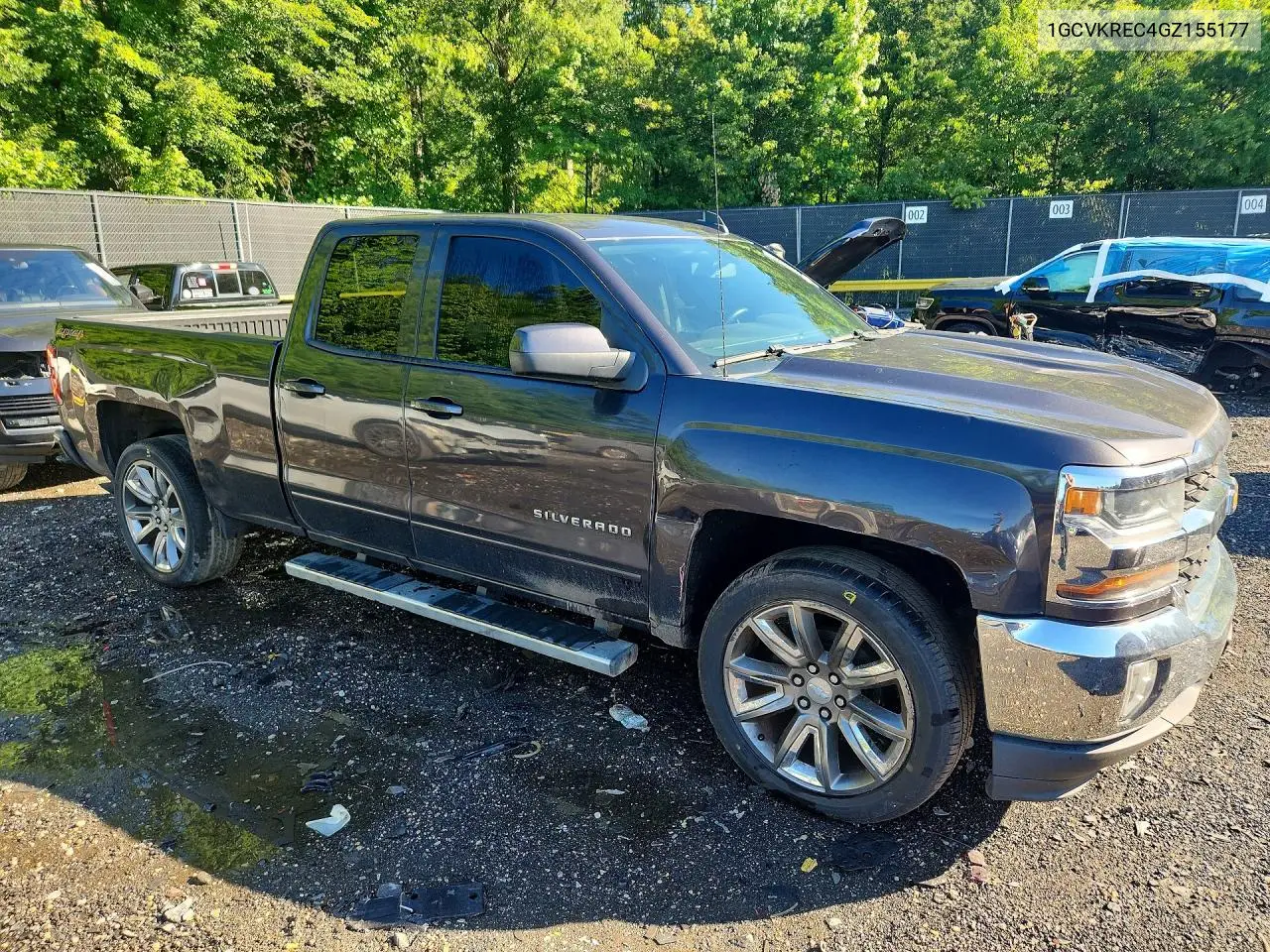 2016 Chevrolet Silverado K1500 Lt VIN: 1GCVKREC4GZ155177 Lot: 57229676
