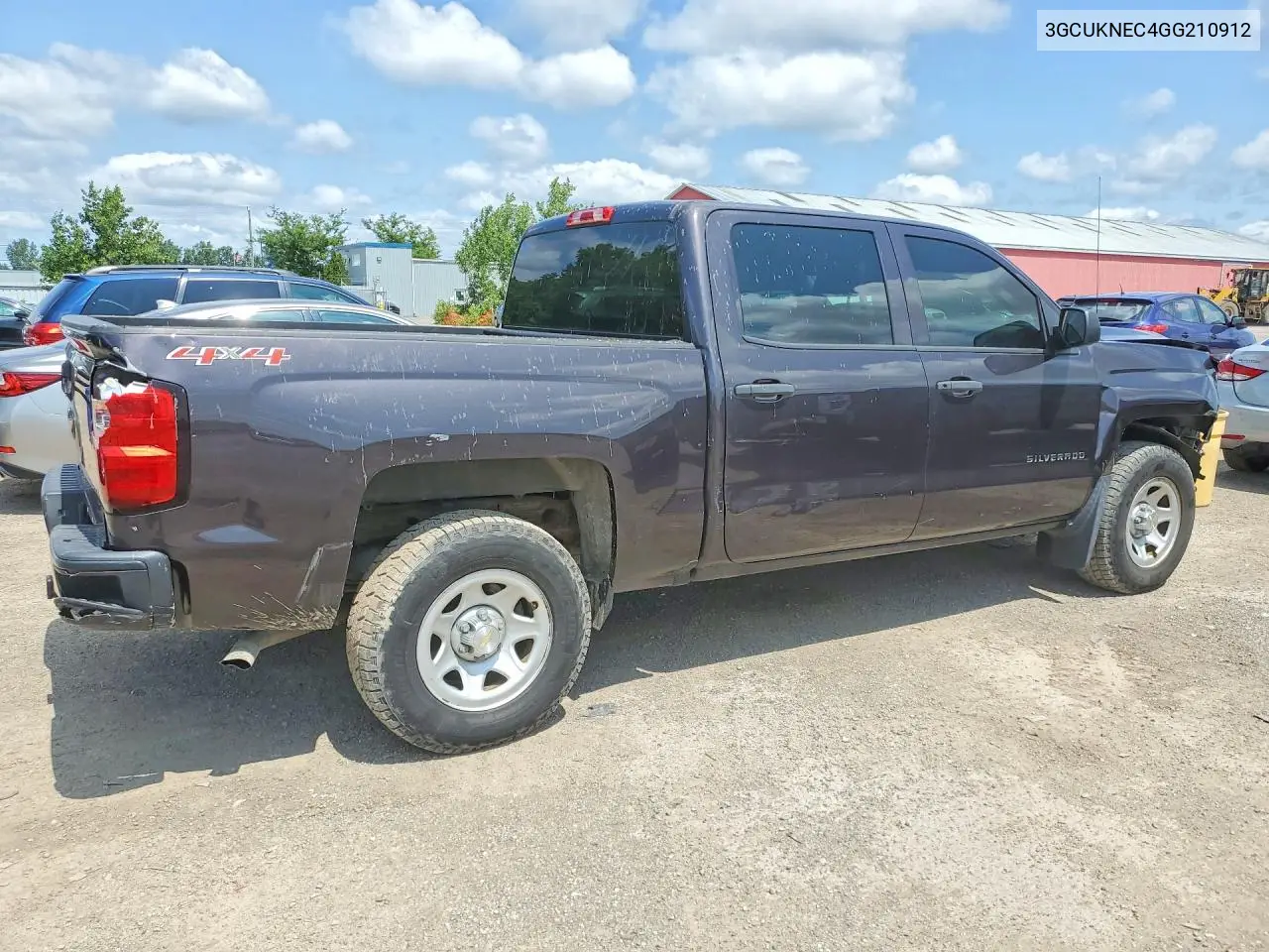3GCUKNEC4GG210912 2016 Chevrolet Silverado K1500
