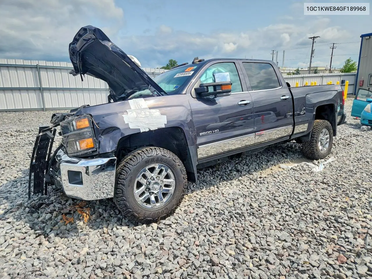 2016 Chevrolet Silverado K2500 Heavy Duty Ltz VIN: 1GC1KWE84GF189968 Lot: 60966606