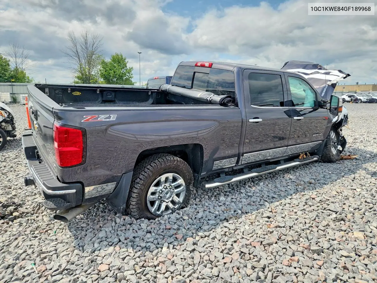 2016 Chevrolet Silverado K2500 Heavy Duty Ltz VIN: 1GC1KWE84GF189968 Lot: 60966606