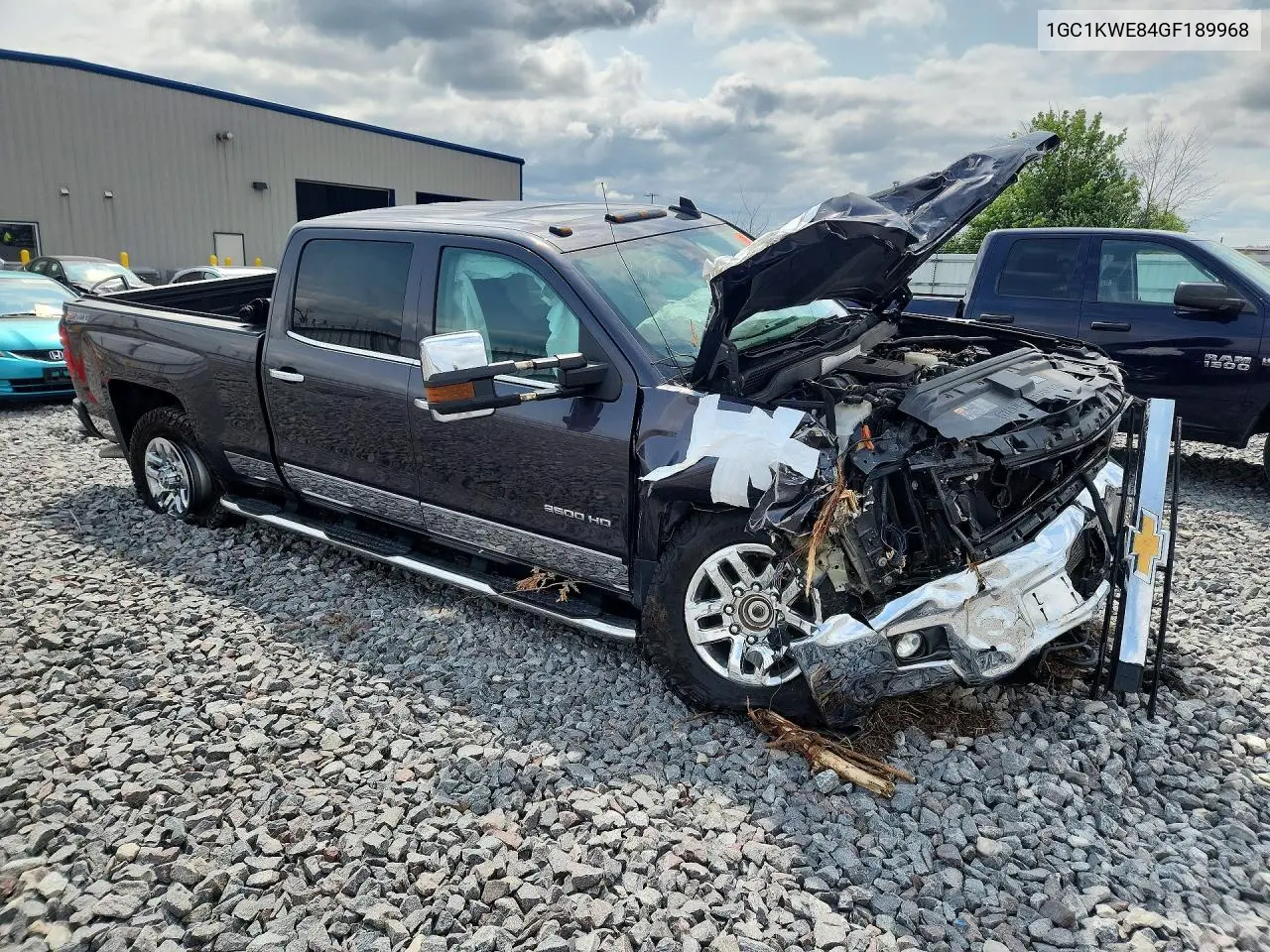 2016 Chevrolet Silverado K2500 Heavy Duty Ltz VIN: 1GC1KWE84GF189968 Lot: 60966606
