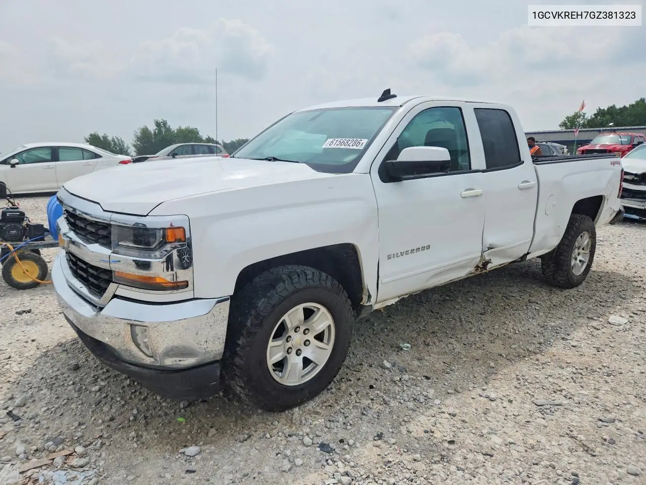 2016 Chevrolet Silverado K1500 Lt VIN: 1GCVKREH7GZ381323 Lot: 61568286