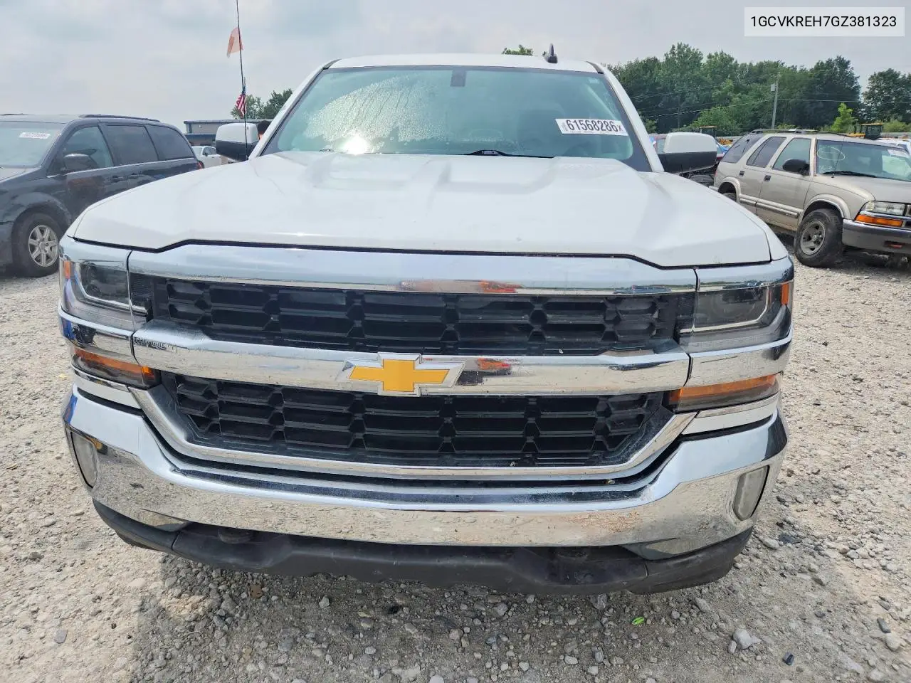 2016 Chevrolet Silverado K1500 Lt VIN: 1GCVKREH7GZ381323 Lot: 61568286