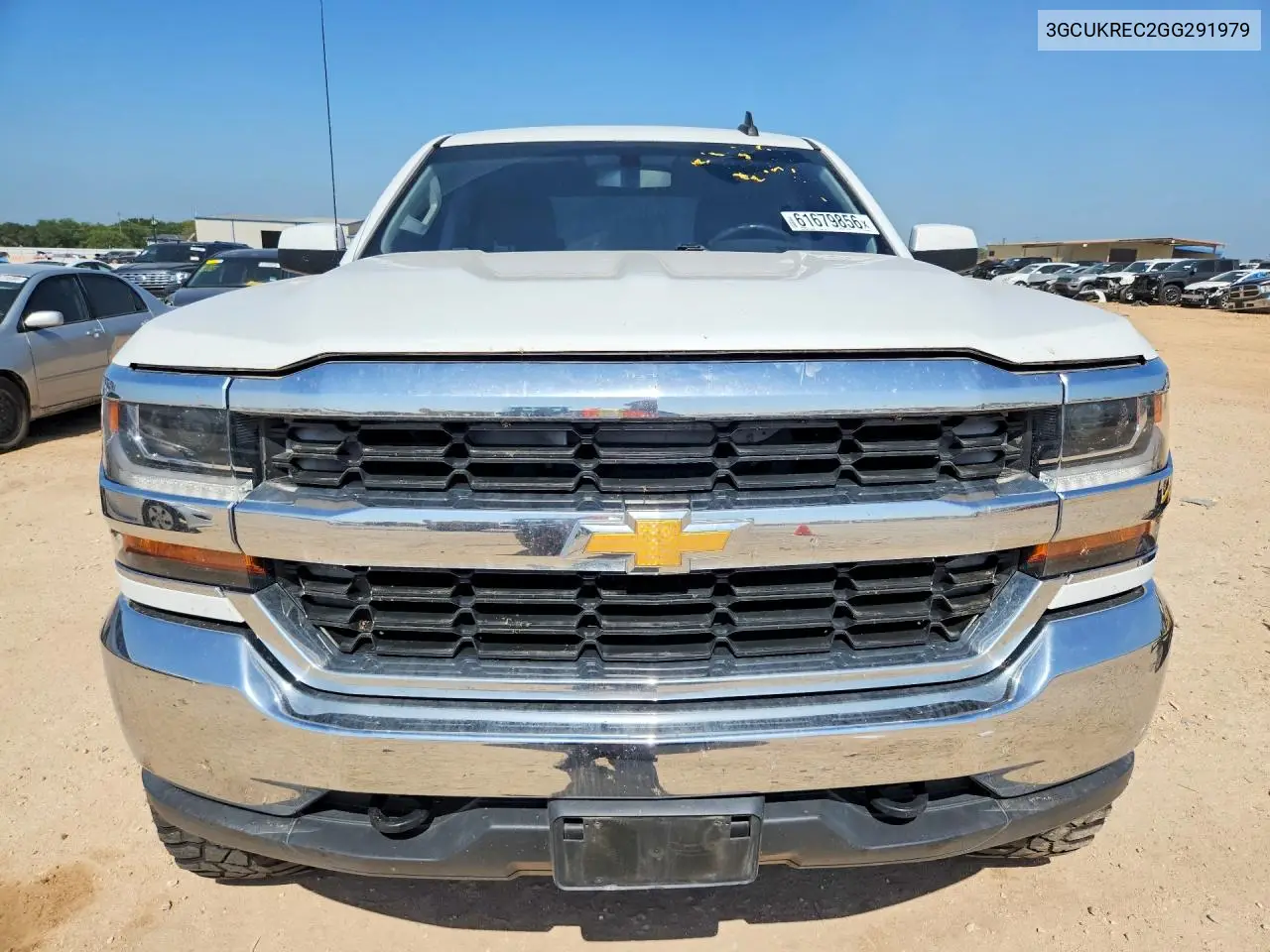 2016 Chevrolet Silverado K1500 Lt VIN: 3GCUKREC2GG291979 Lot: 61679856