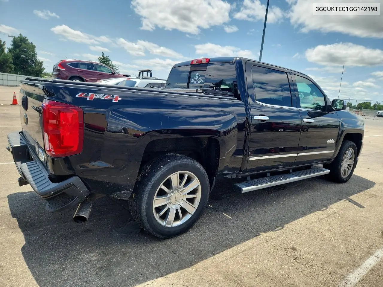 2016 Chevrolet Silverado K1500 High Country VIN: 3GCUKTEC1GG142198 Lot: 61848816