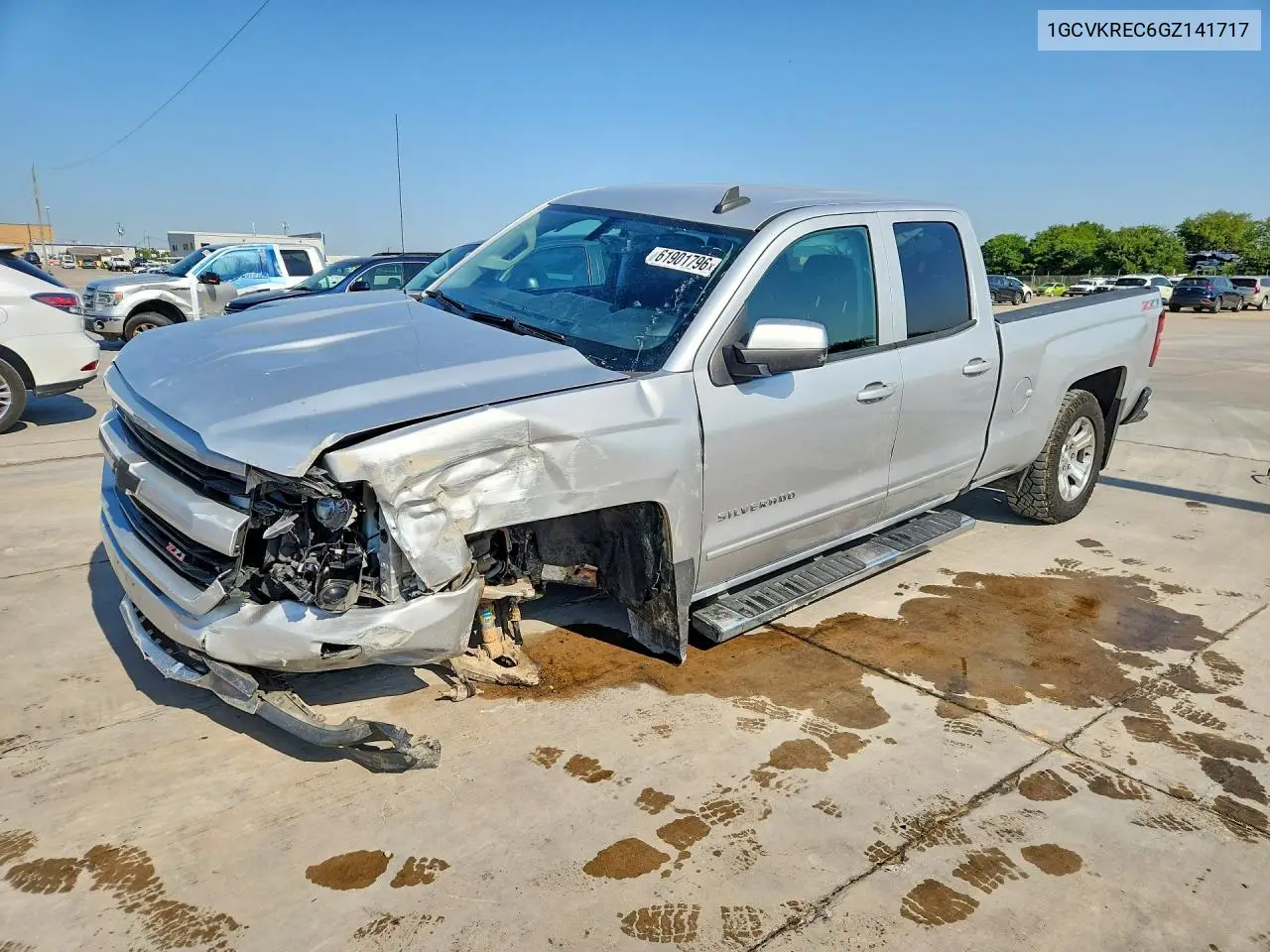 1GCVKREC6GZ141717 2016 Chevrolet Silverado K1500 Lt
