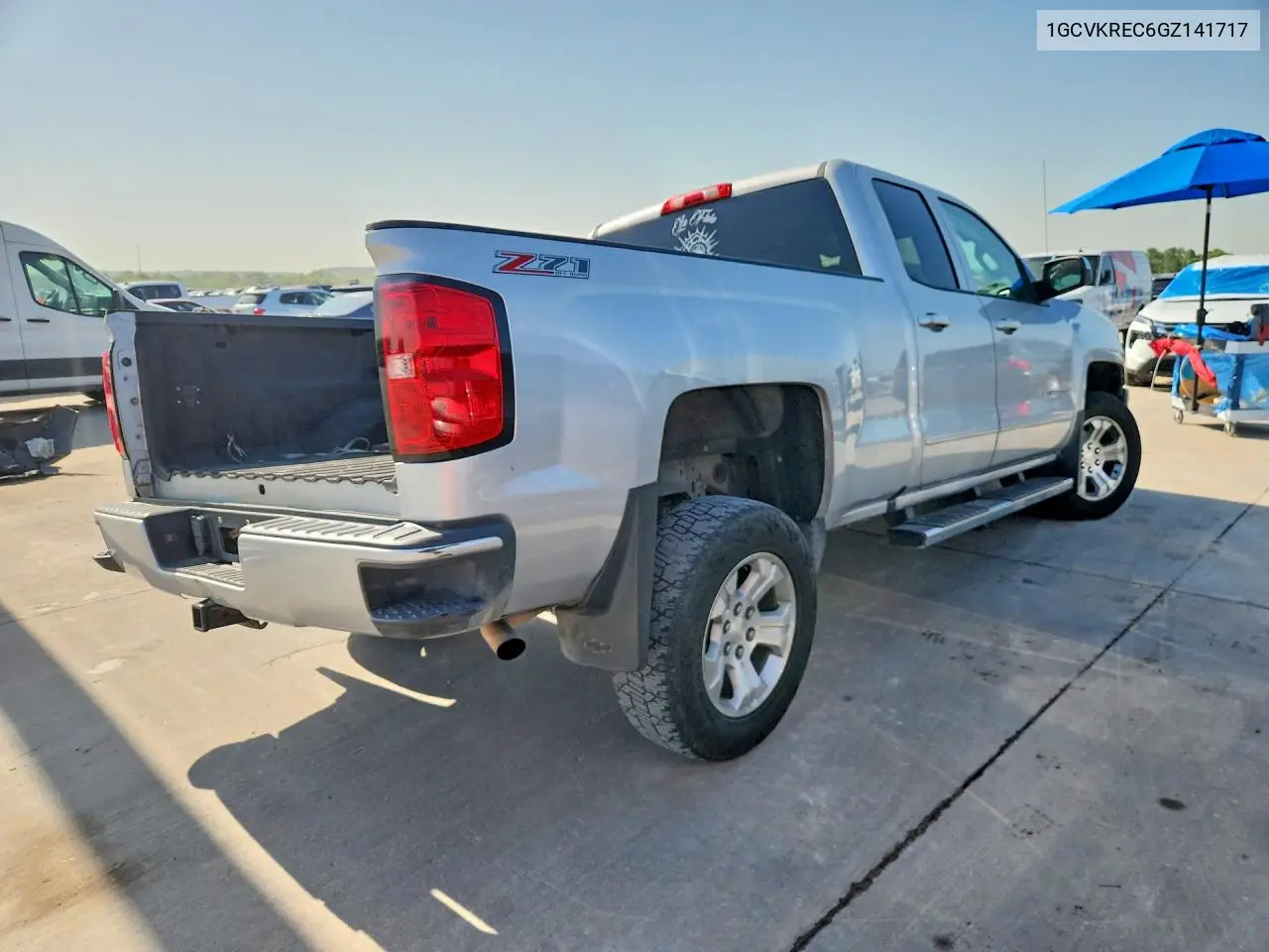 1GCVKREC6GZ141717 2016 Chevrolet Silverado K1500 Lt