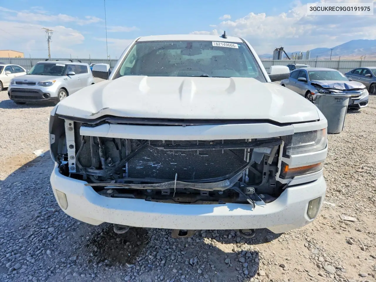 2016 Chevrolet Silverado K1500 Lt VIN: 3GCUKREC9GG191975 Lot: 62149666