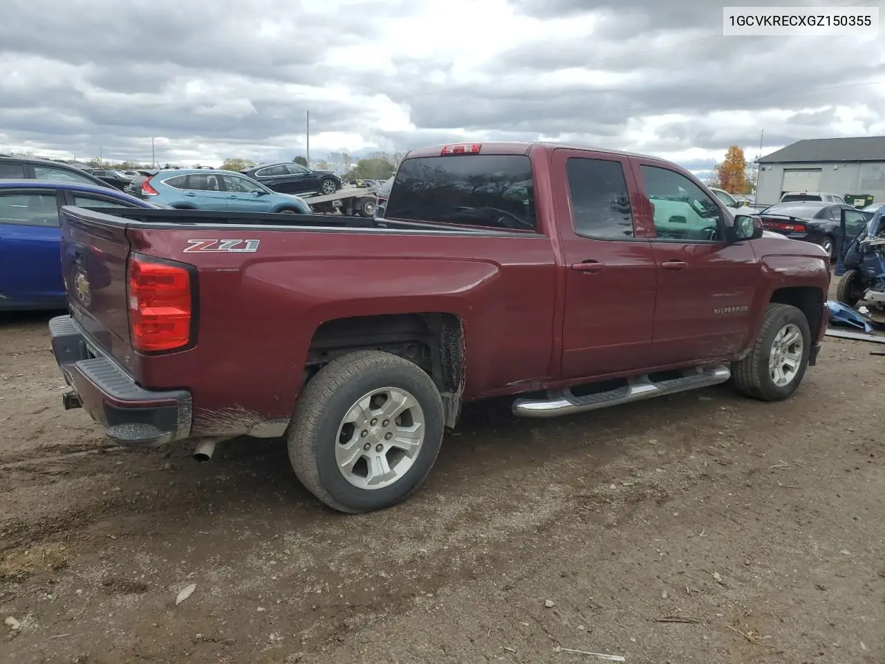 1GCVKRECXGZ150355 2016 Chevrolet Silverado K1500 Lt