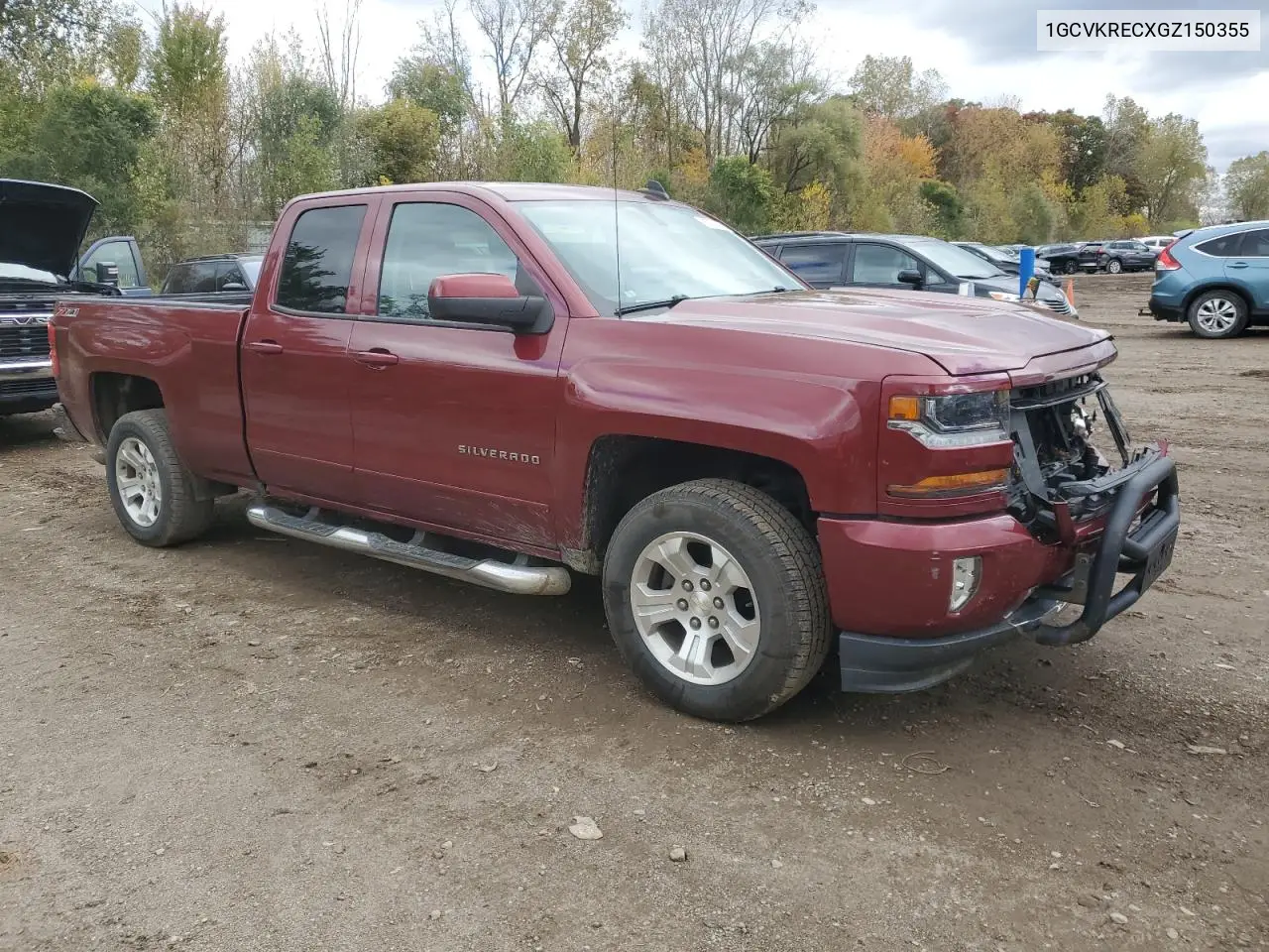 1GCVKRECXGZ150355 2016 Chevrolet Silverado K1500 Lt