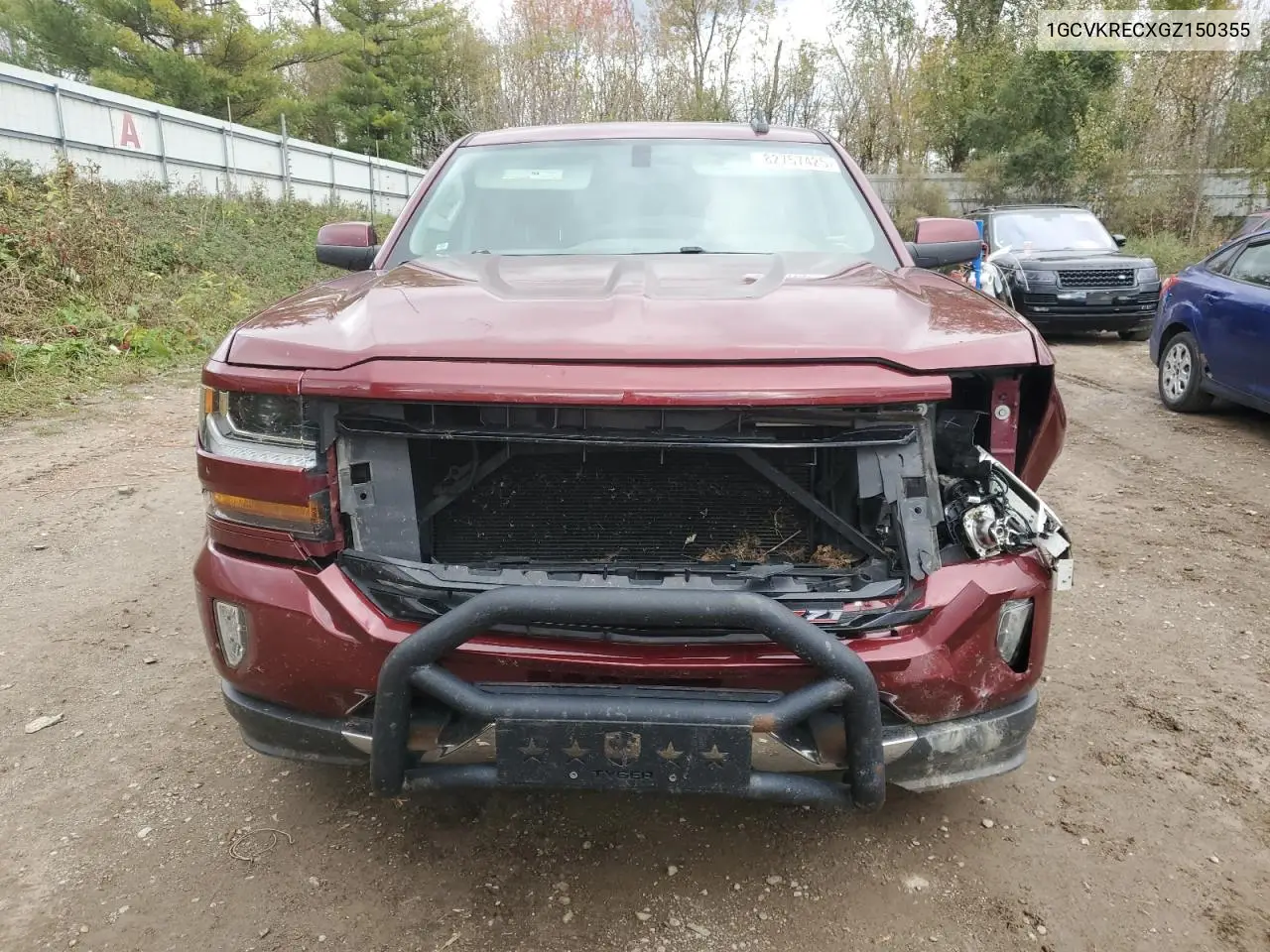 1GCVKRECXGZ150355 2016 Chevrolet Silverado K1500 Lt