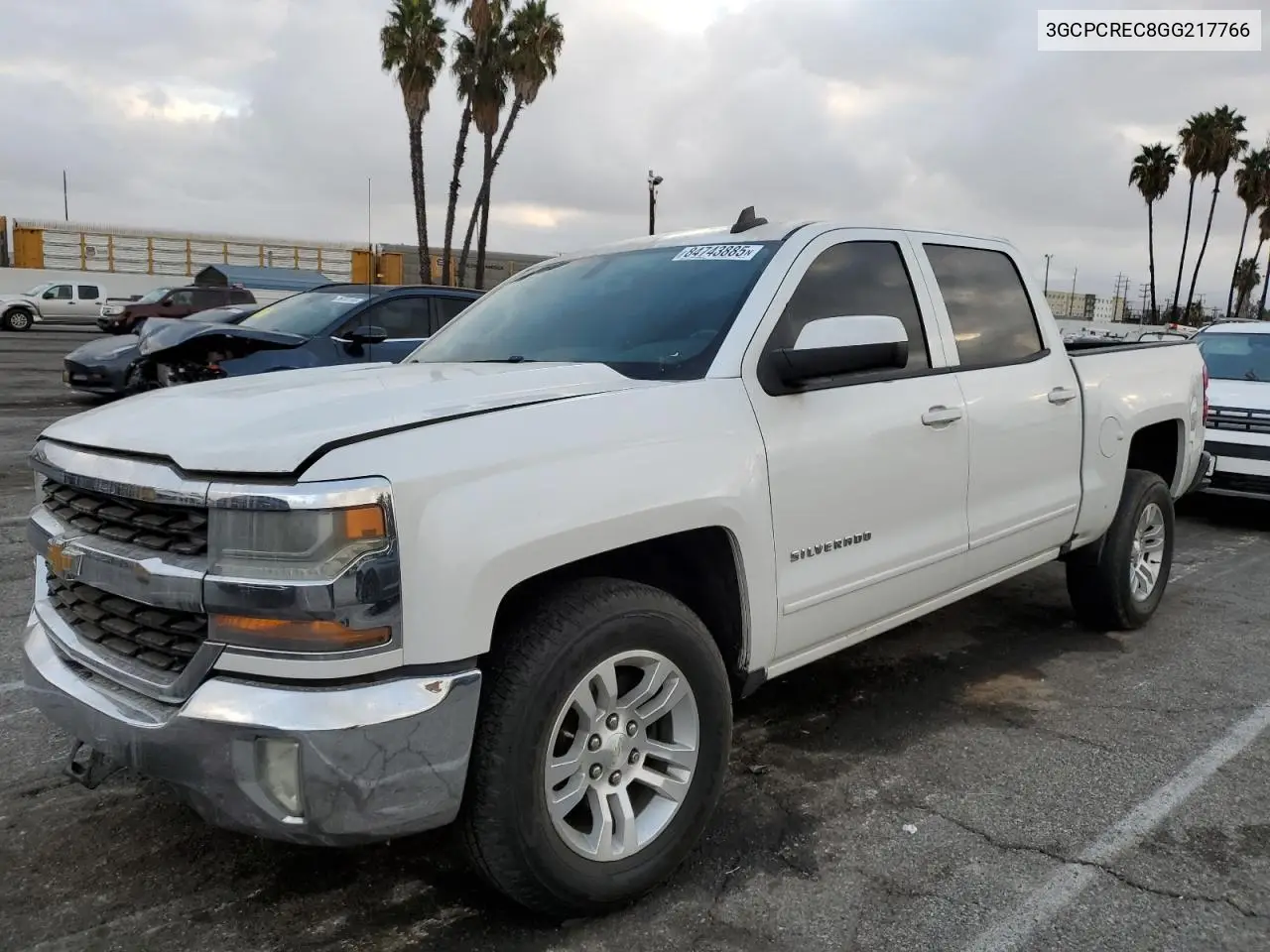 3GCPCREC8GG217766 2016 Chevrolet Silverado C1500 Lt