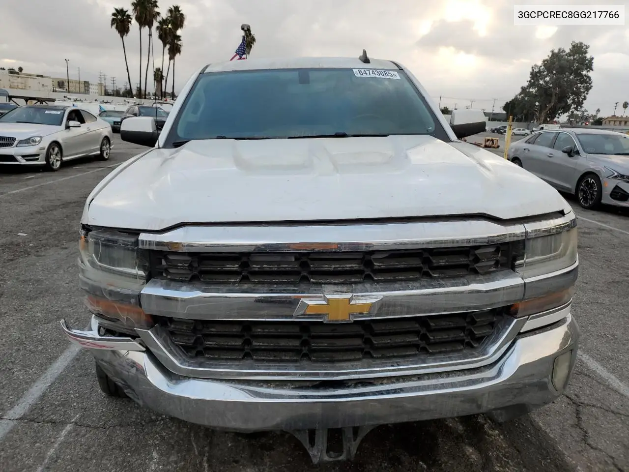 3GCPCREC8GG217766 2016 Chevrolet Silverado C1500 Lt
