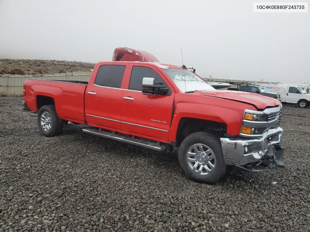 1GC4K0E88GF243735 2016 Chevrolet Silverado K3500 Ltz
