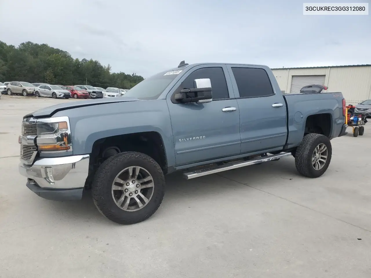 3GCUKREC3GG312080 2016 Chevrolet Silverado K1500 Lt
