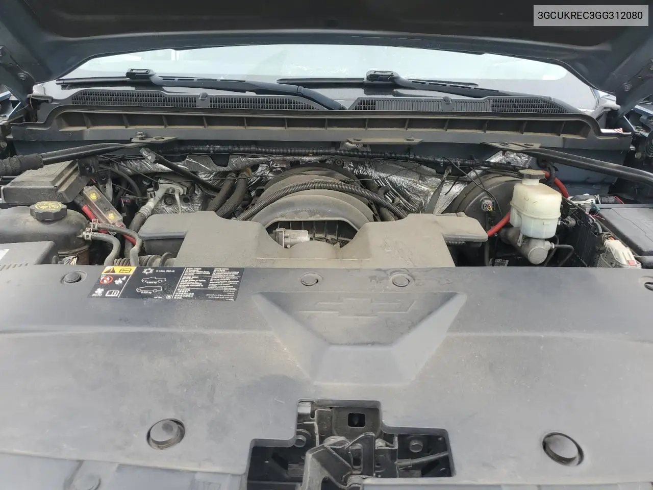 3GCUKREC3GG312080 2016 Chevrolet Silverado K1500 Lt