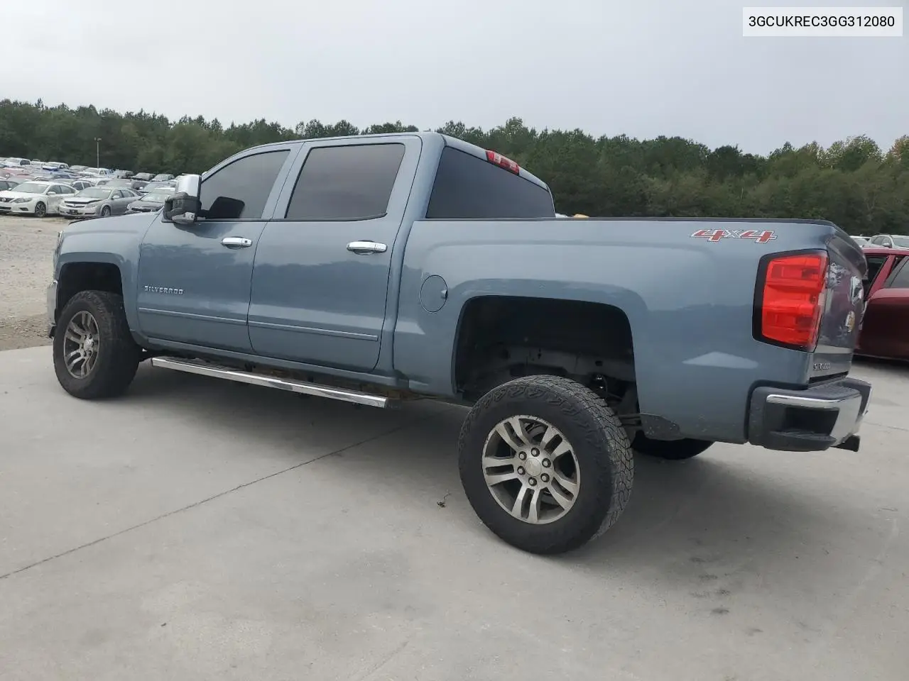 3GCUKREC3GG312080 2016 Chevrolet Silverado K1500 Lt