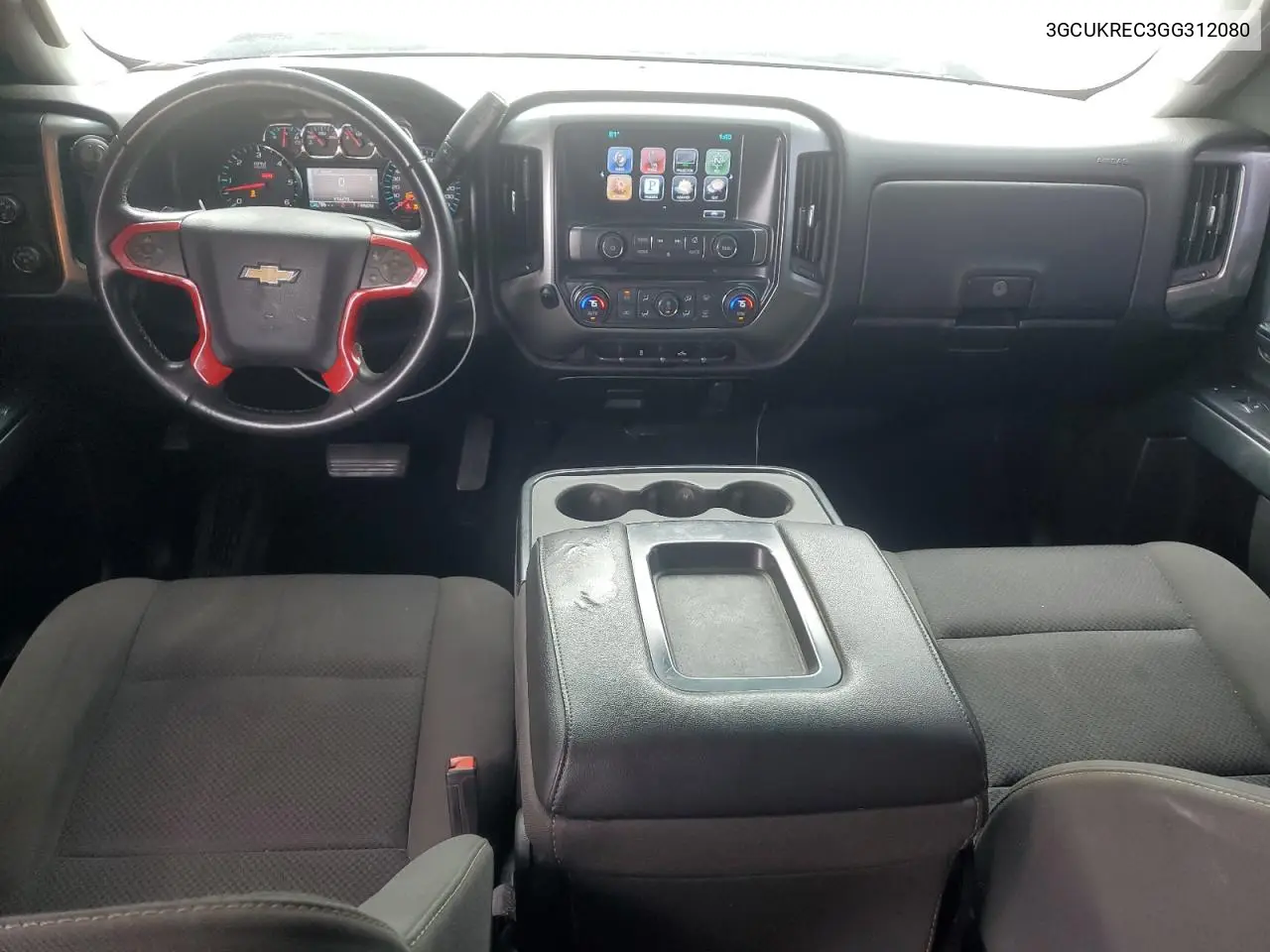 3GCUKREC3GG312080 2016 Chevrolet Silverado K1500 Lt
