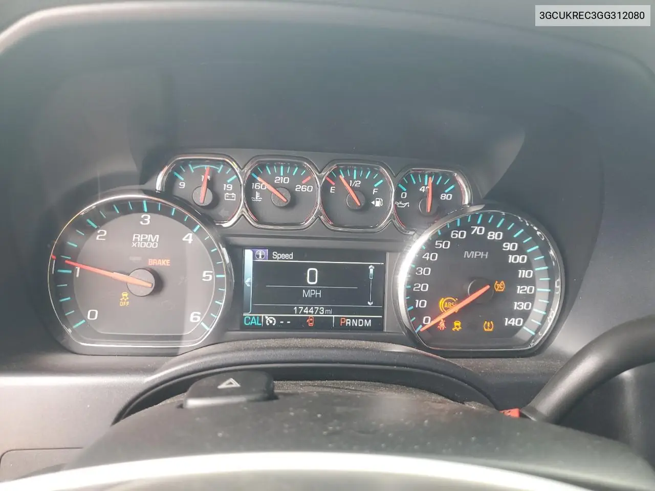 3GCUKREC3GG312080 2016 Chevrolet Silverado K1500 Lt