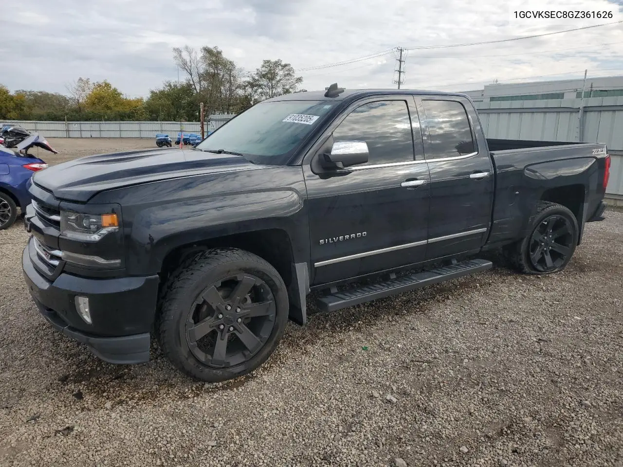 1GCVKSEC8GZ361626 2016 Chevrolet Silverado K1500 Ltz