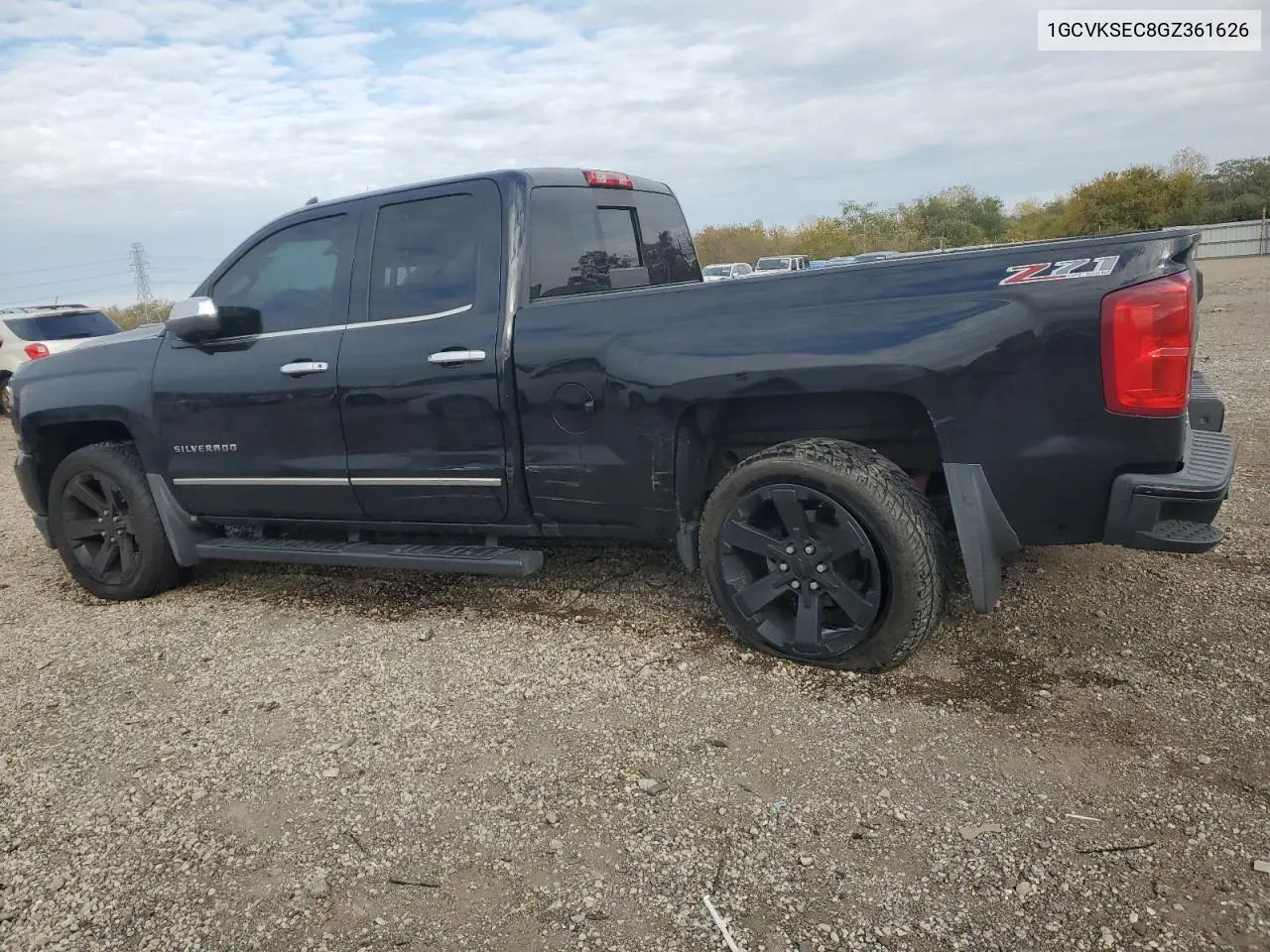 1GCVKSEC8GZ361626 2016 Chevrolet Silverado K1500 Ltz
