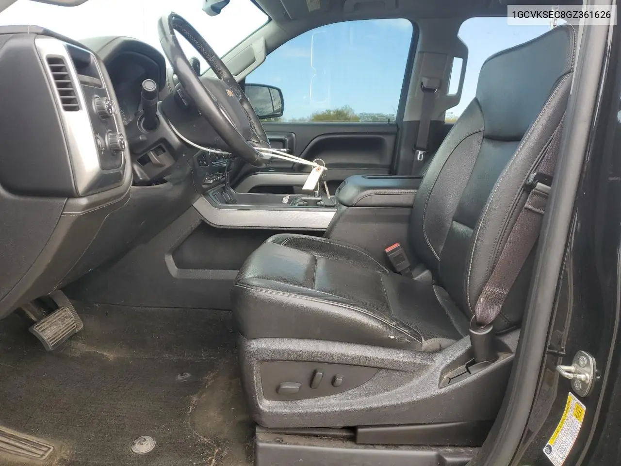 1GCVKSEC8GZ361626 2016 Chevrolet Silverado K1500 Ltz