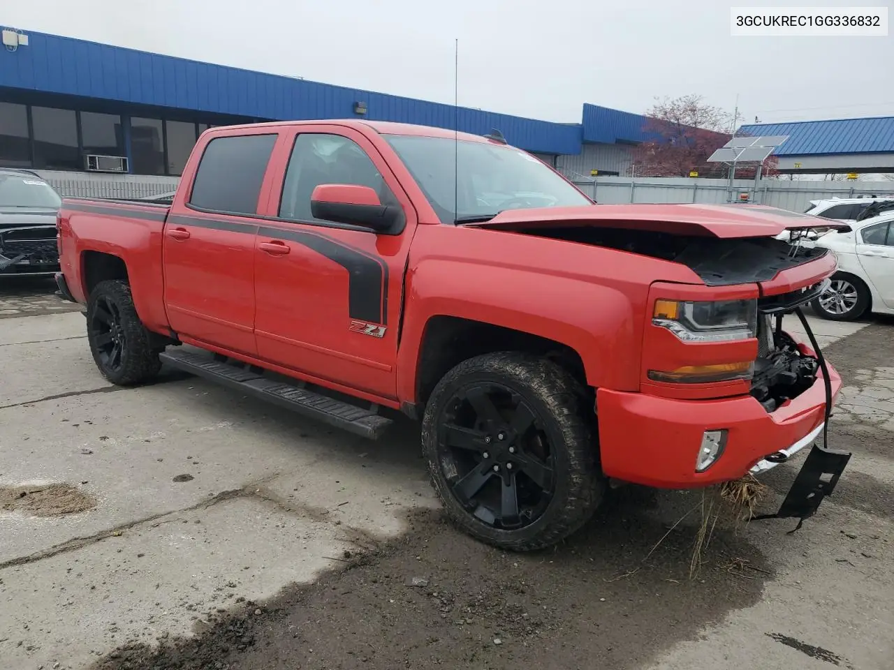 3GCUKREC1GG336832 2016 Chevrolet Silverado K1500 Lt
