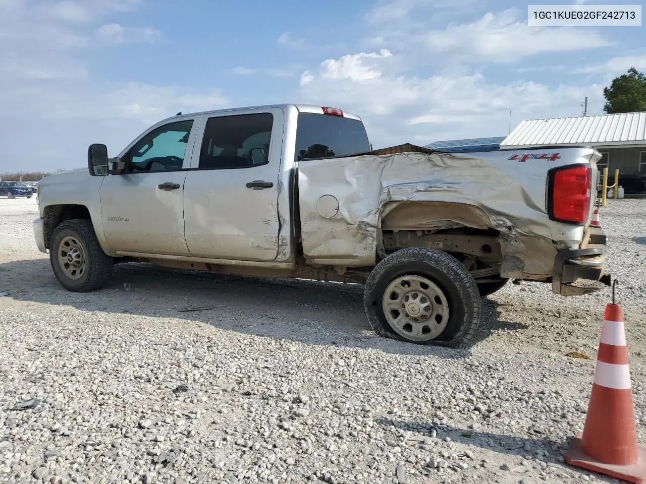 1GC1KUEG2GF242713 2016 Chevrolet Silverado K2500 Heavy Duty