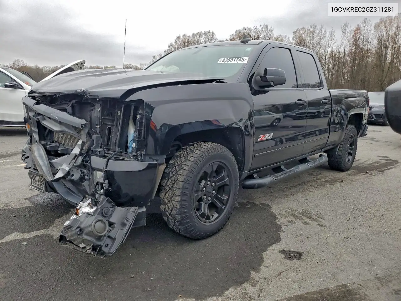 1GCVKREC2GZ311281 2016 Chevrolet Silverado K1500 Lt