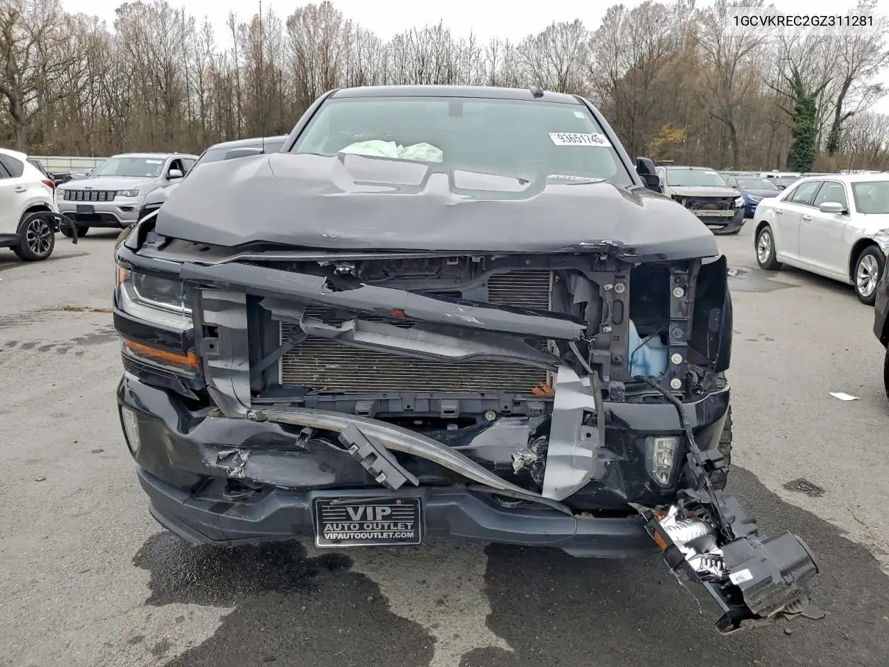 1GCVKREC2GZ311281 2016 Chevrolet Silverado K1500 Lt