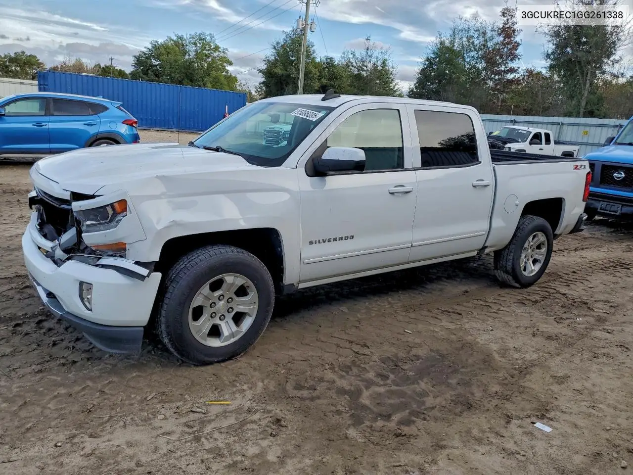 3GCUKREC1GG261338 2016 Chevrolet Silverado K1500 Lt