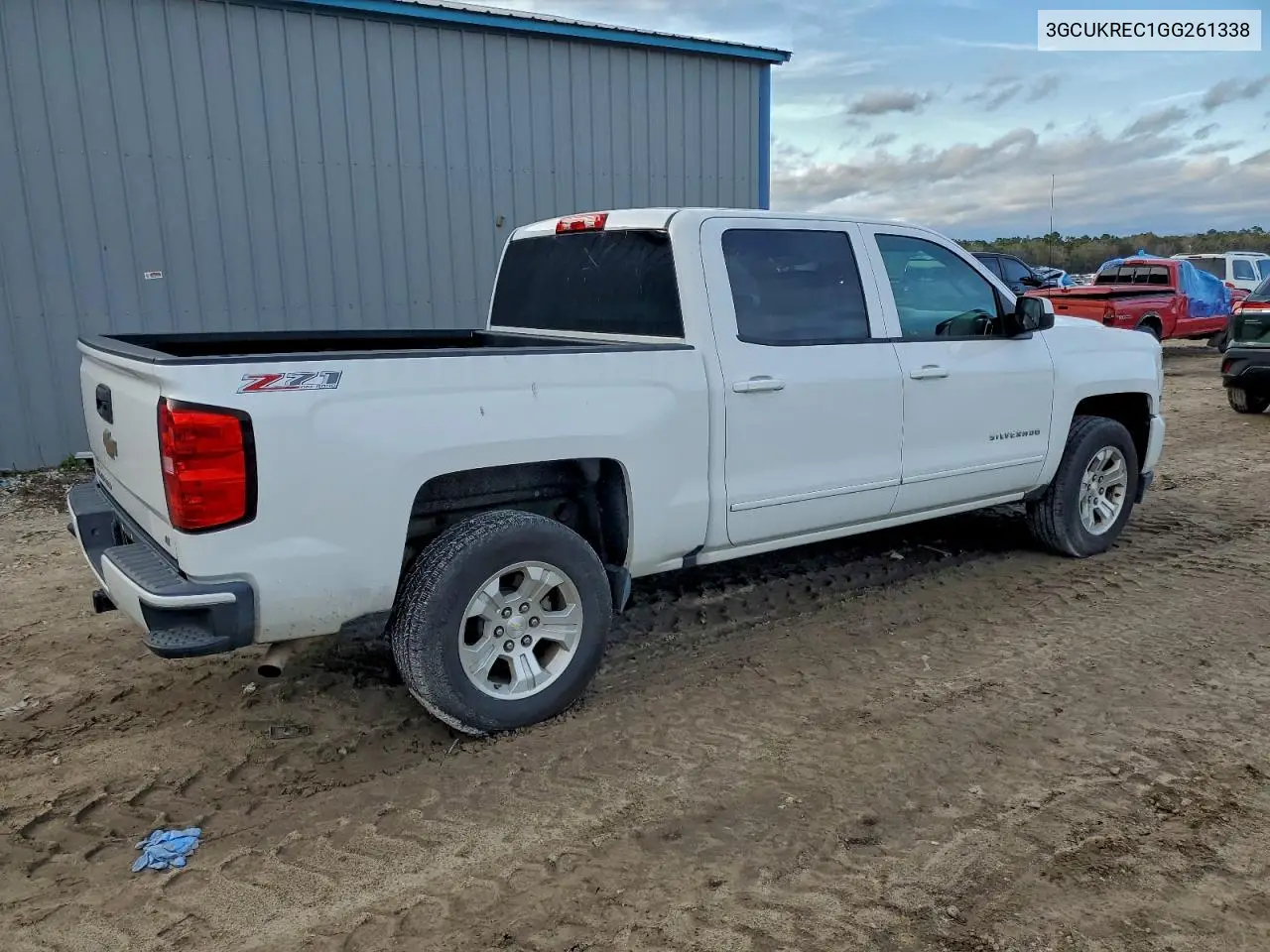 3GCUKREC1GG261338 2016 Chevrolet Silverado K1500 Lt