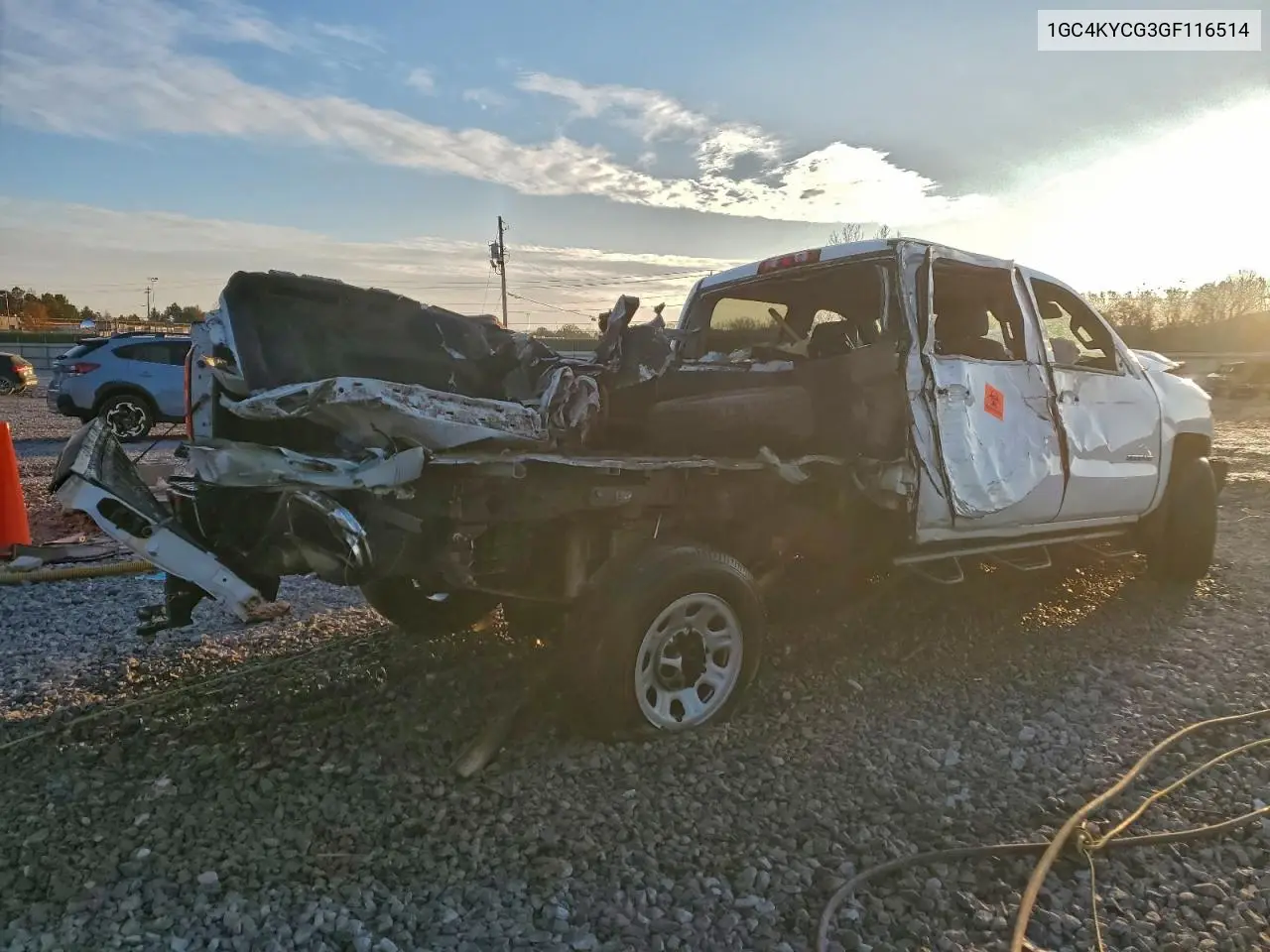 1GC4KYCG3GF116514 2016 Chevrolet Silverado K3500