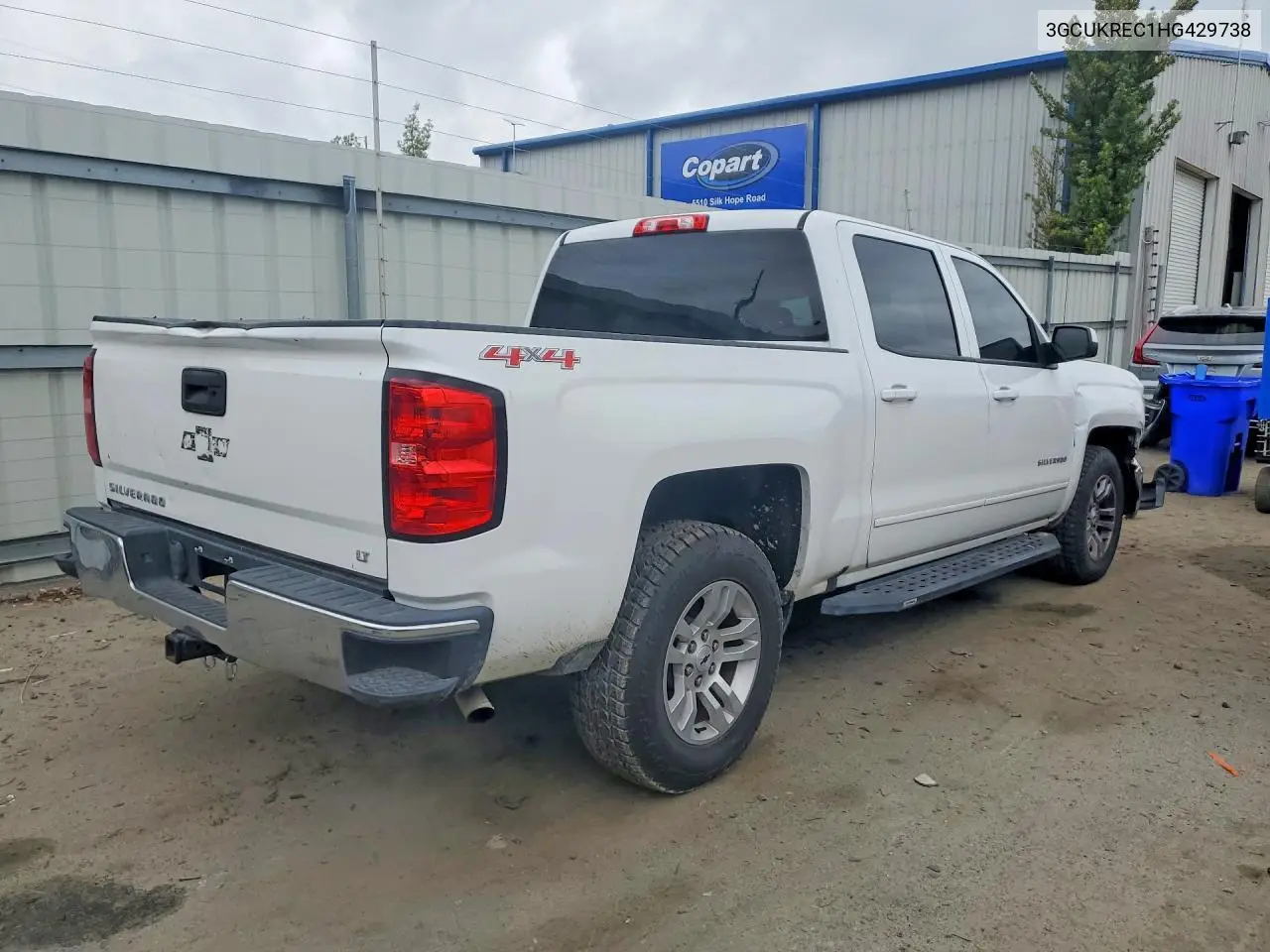 3GCUKREC1HG429738 2017 Chevrolet Silverado K1500 Lt