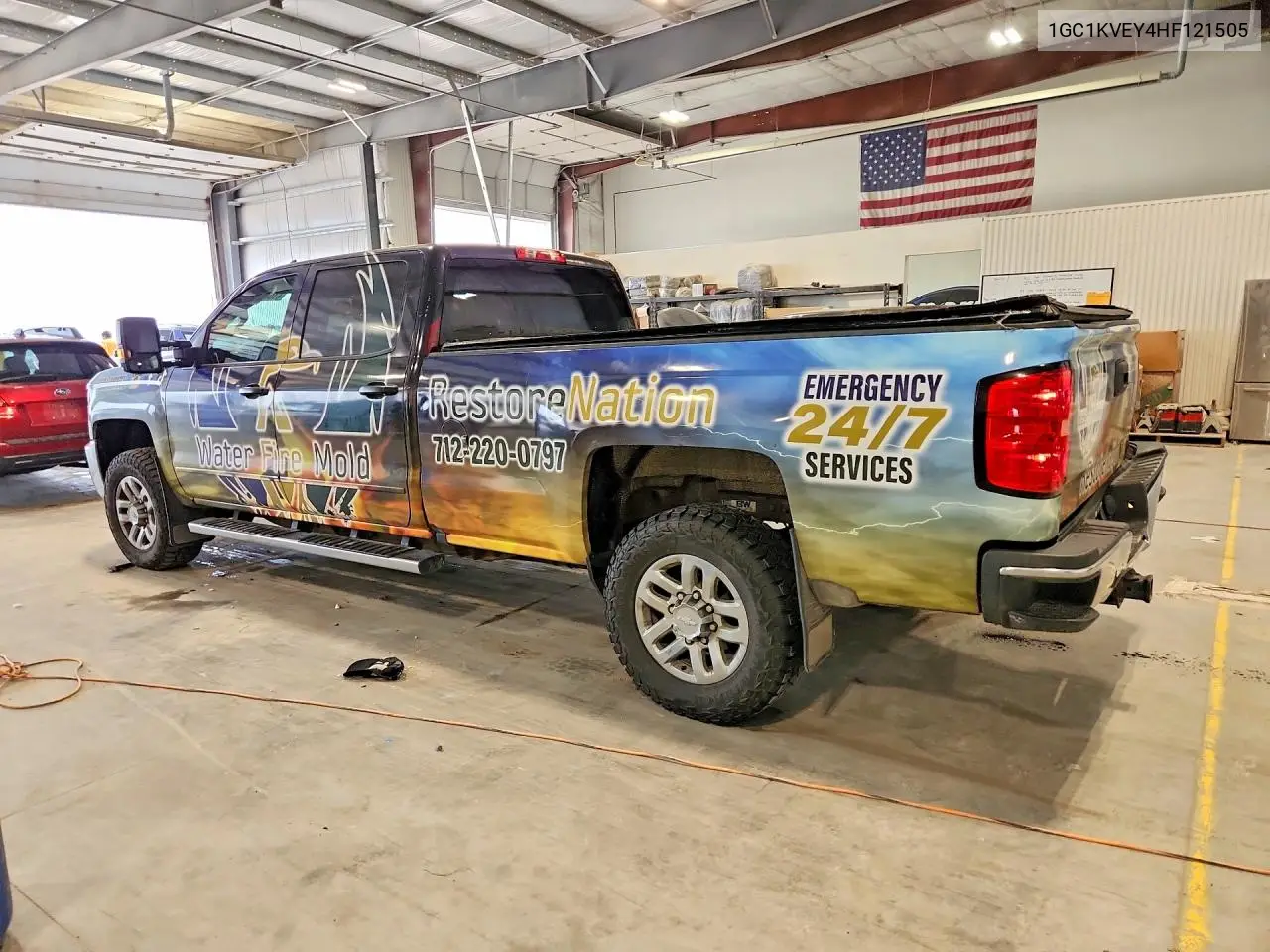 2017 Chevrolet Silverado K2500 Heavy Duty Lt VIN: 1GC1KVEY4HF121505 Lot: 61042626