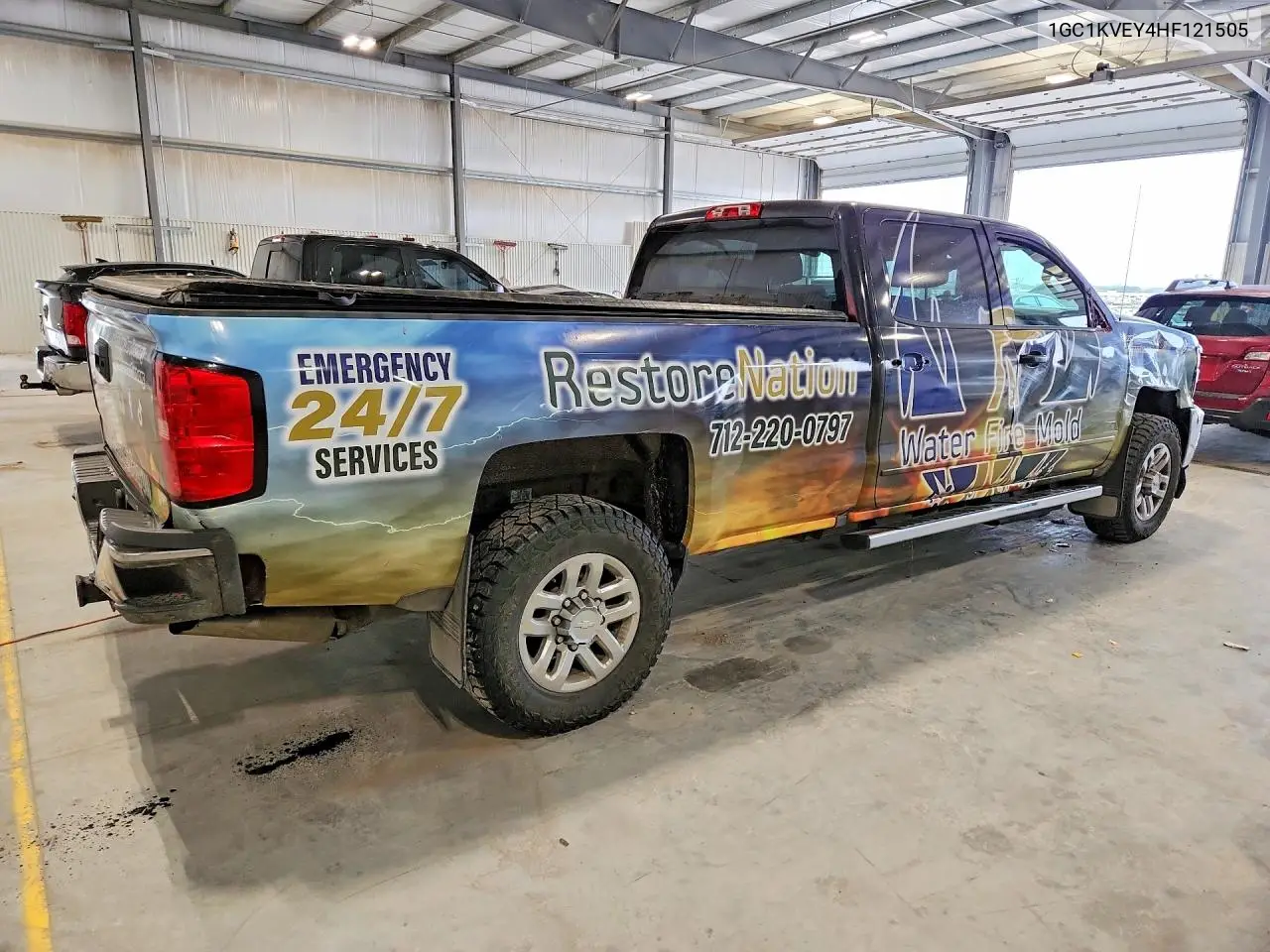 2017 Chevrolet Silverado K2500 Heavy Duty Lt VIN: 1GC1KVEY4HF121505 Lot: 61042626