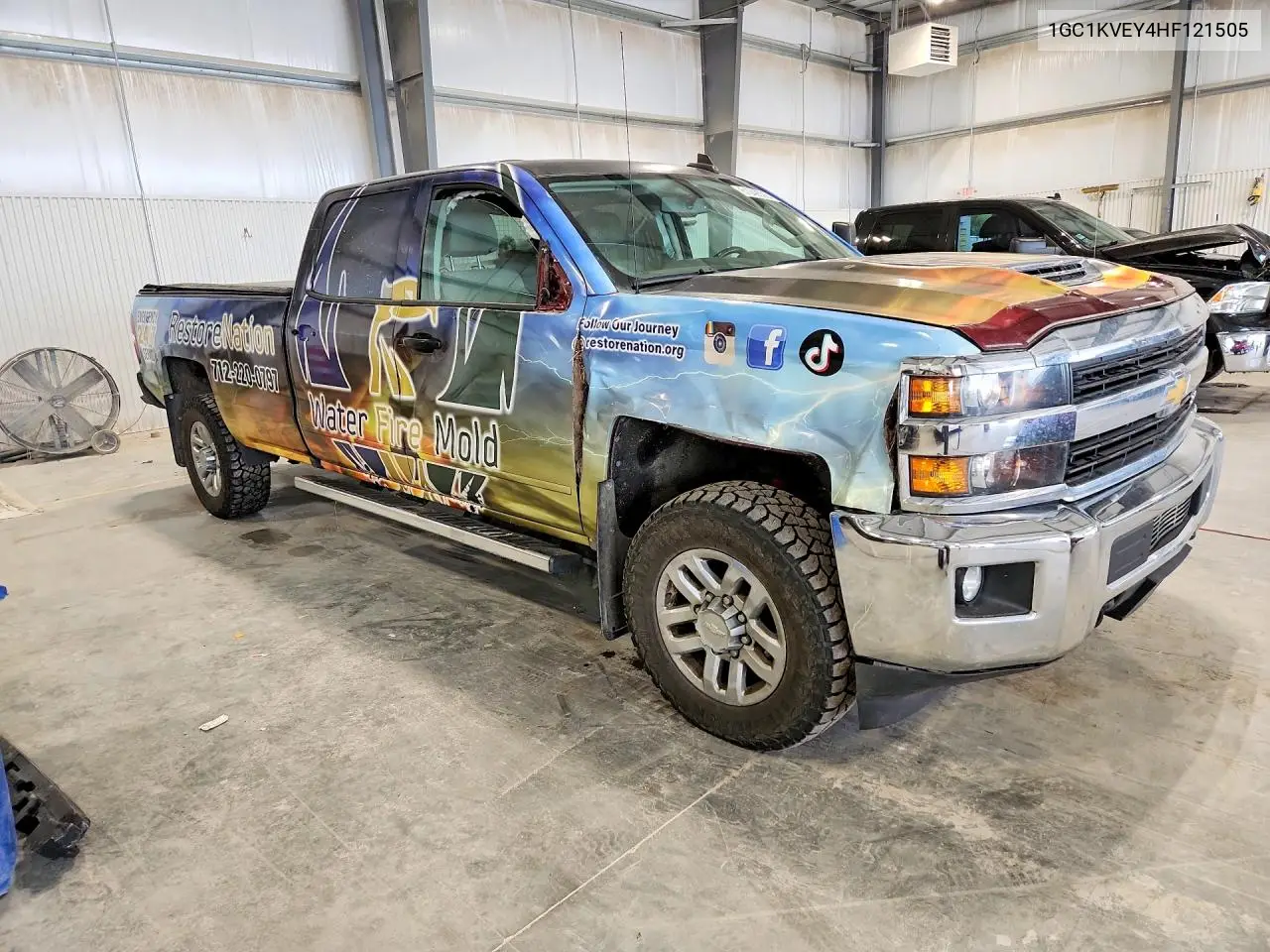 2017 Chevrolet Silverado K2500 Heavy Duty Lt VIN: 1GC1KVEY4HF121505 Lot: 61042626