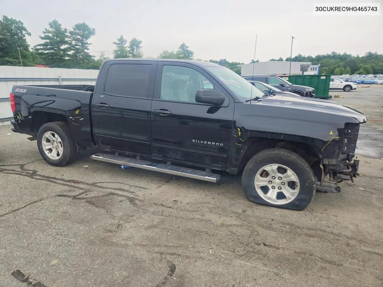 3GCUKREC9HG465743 2017 Chevrolet Silverado K1500 Lt