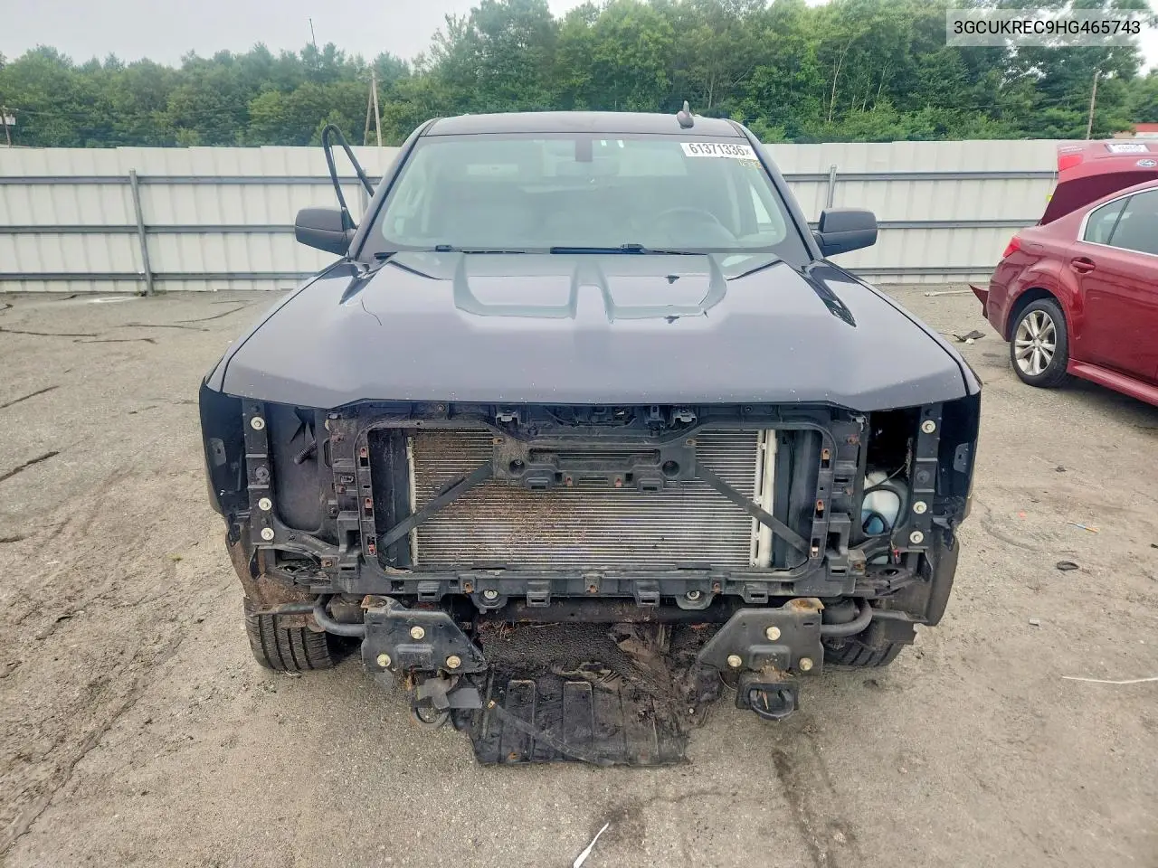 3GCUKREC9HG465743 2017 Chevrolet Silverado K1500 Lt