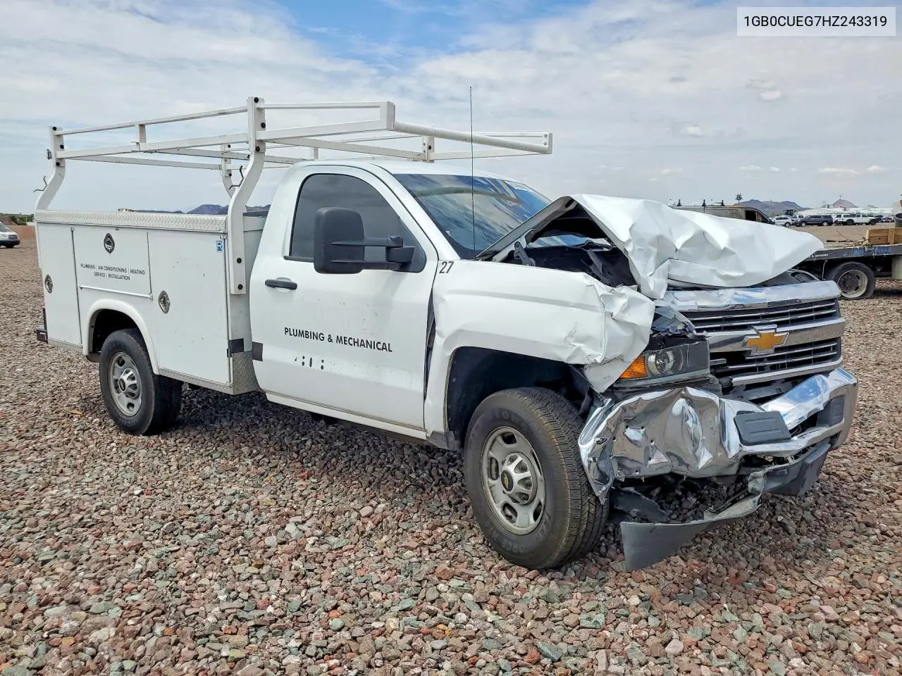 2017 Chevrolet 2500 VIN: 1GB0CUEG7HZ243319 Lot: 61439486
