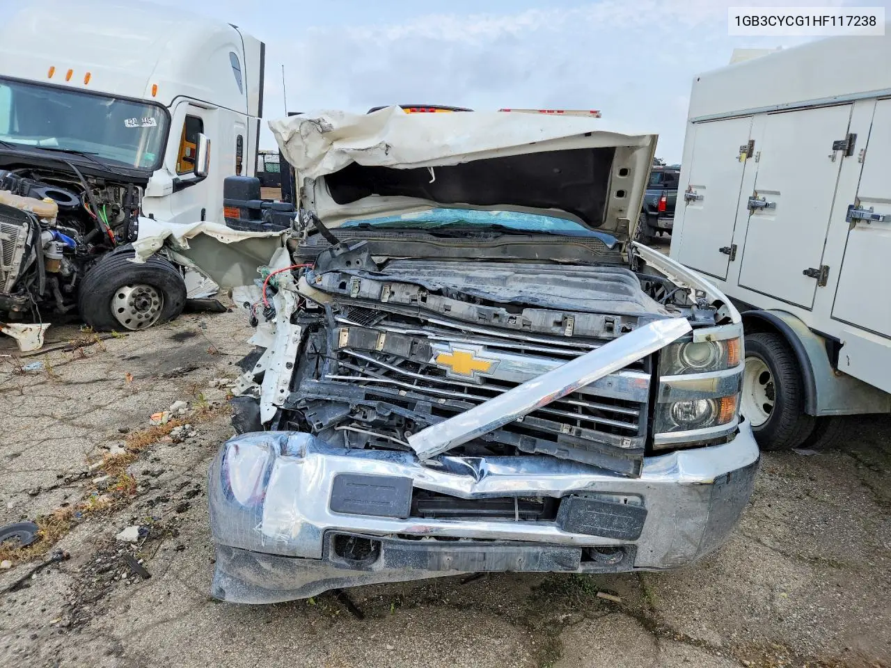 2017 Chevrolet Silverado C3500 VIN: 1GB3CYCG1HF117238 Lot: 61723756
