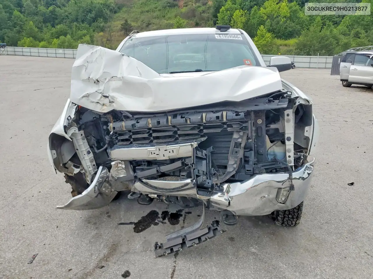 2017 Chevrolet Silverado K1500 Lt VIN: 3GCUKREC9HG213877 Lot: 61959566
