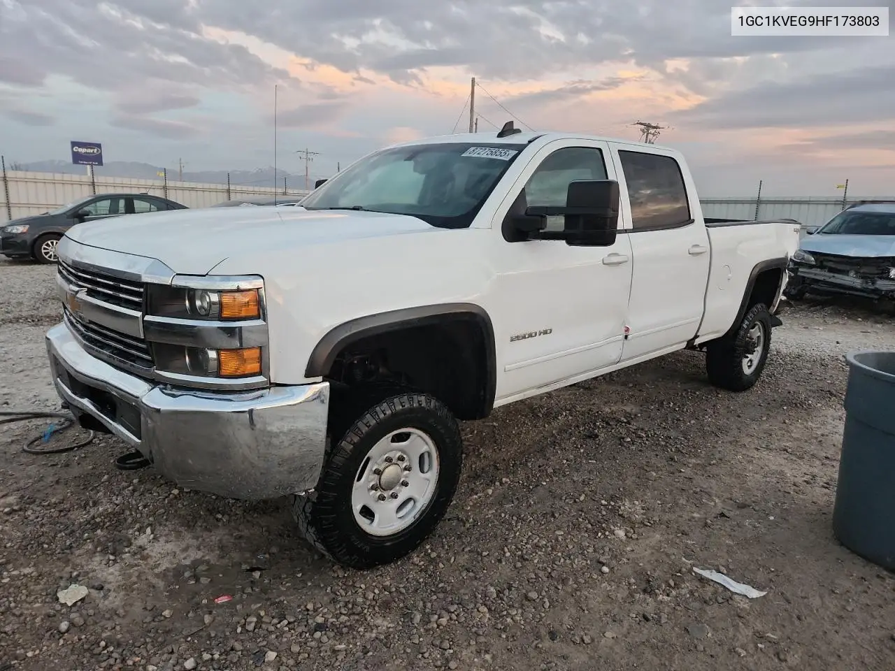 1GC1KVEG9HF173803 2017 Chevrolet Silverado K2500 Heavy Duty Lt