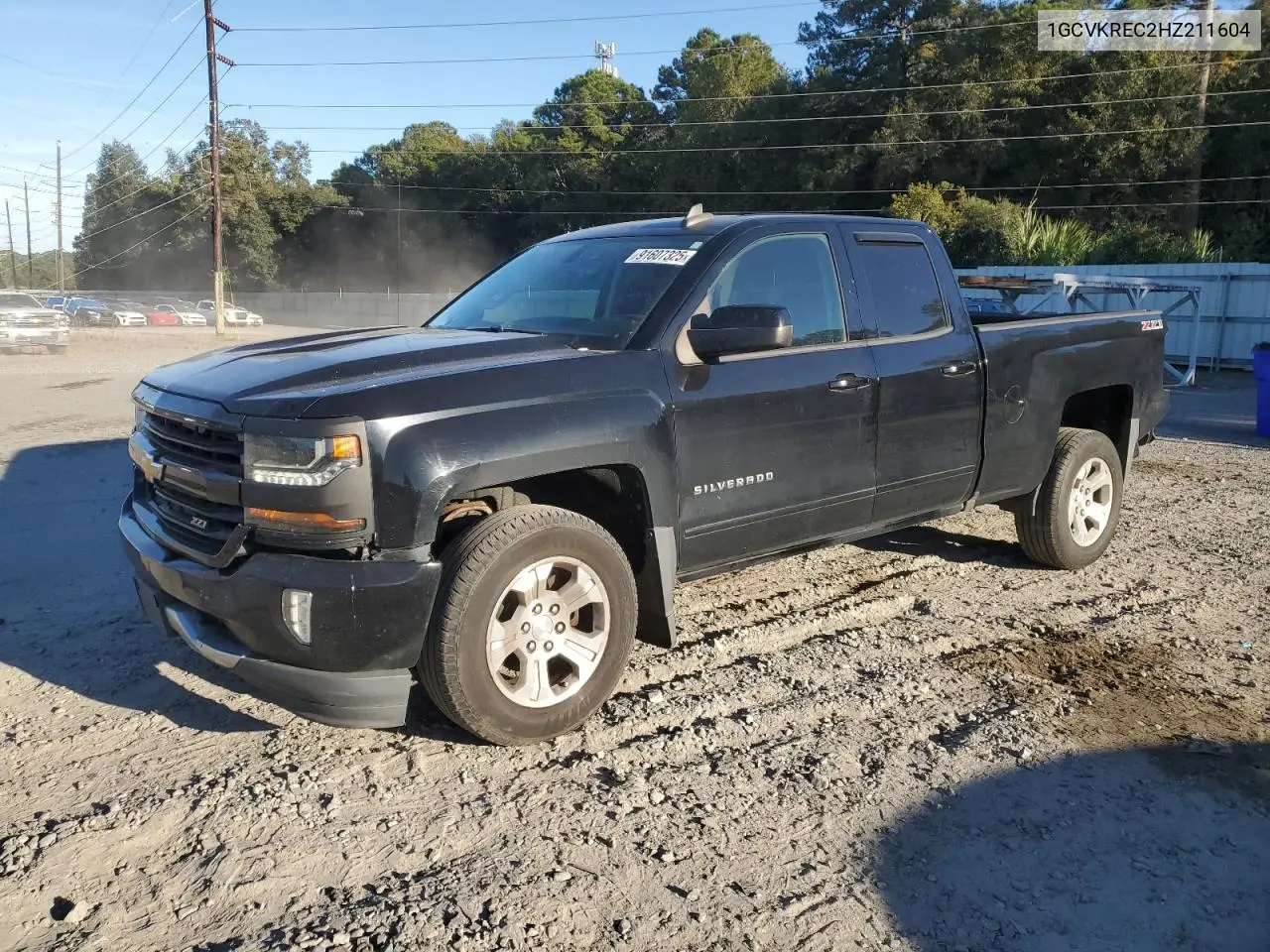 1GCVKREC2HZ211604 2017 Chevrolet Silverado K1500 Lt